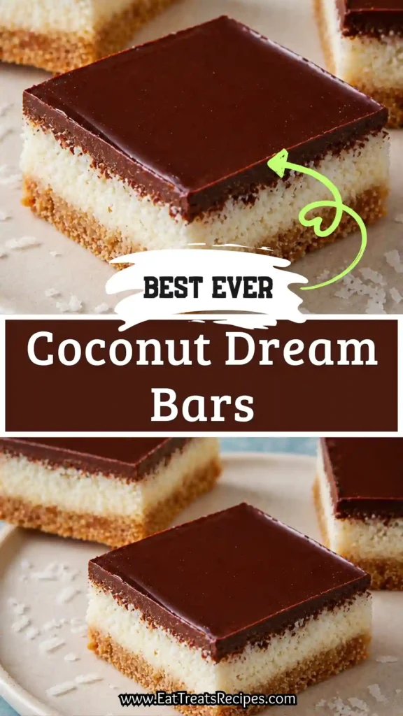 coconut dream bars layered dessert