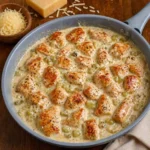 easy keto pollo con queso creamy cheesy chicken skillet