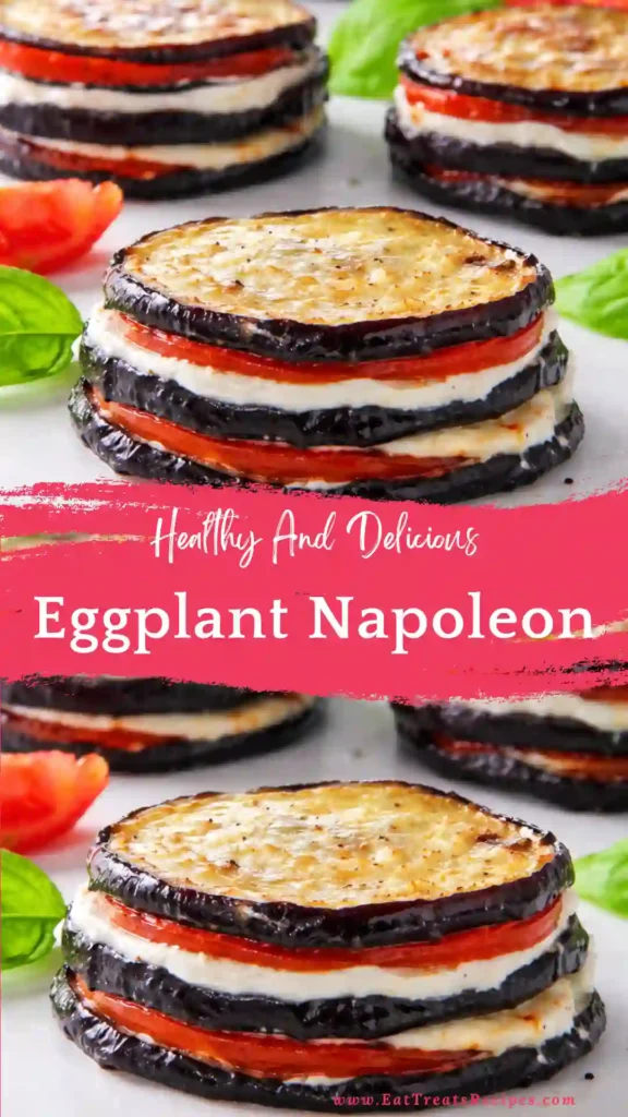 eggplant napoleon layered dish tomato mozzarella basileggplant napoleon layered dish tomato mozzarella basil