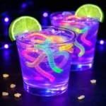 gummy worm soda kids party drink colorful