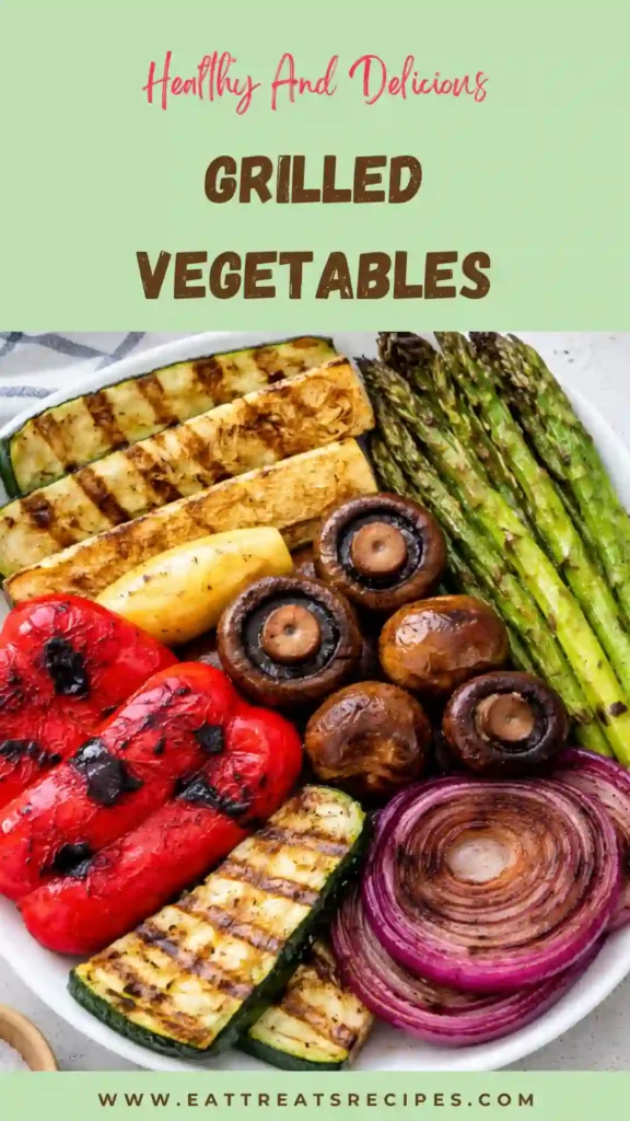 grilled vegetables colorful mix healthy side dish charred flavor