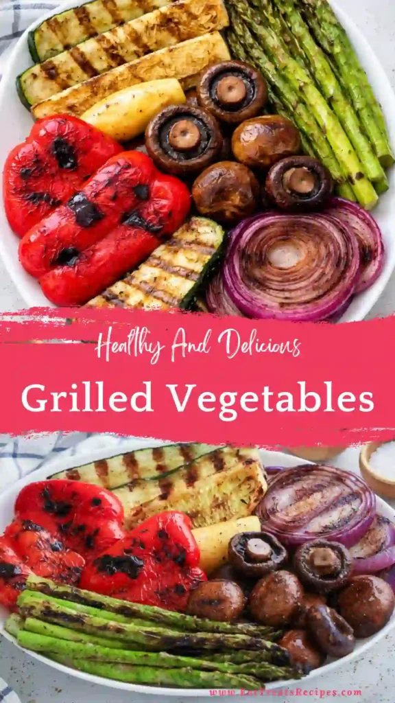 grilled vegetables colorful mix healthy side dish charred flavor
