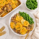 hamburger potato casserole creamy layers