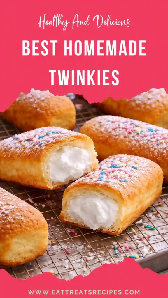 homemade twinkies served on plate soft dessert nostalgic snack