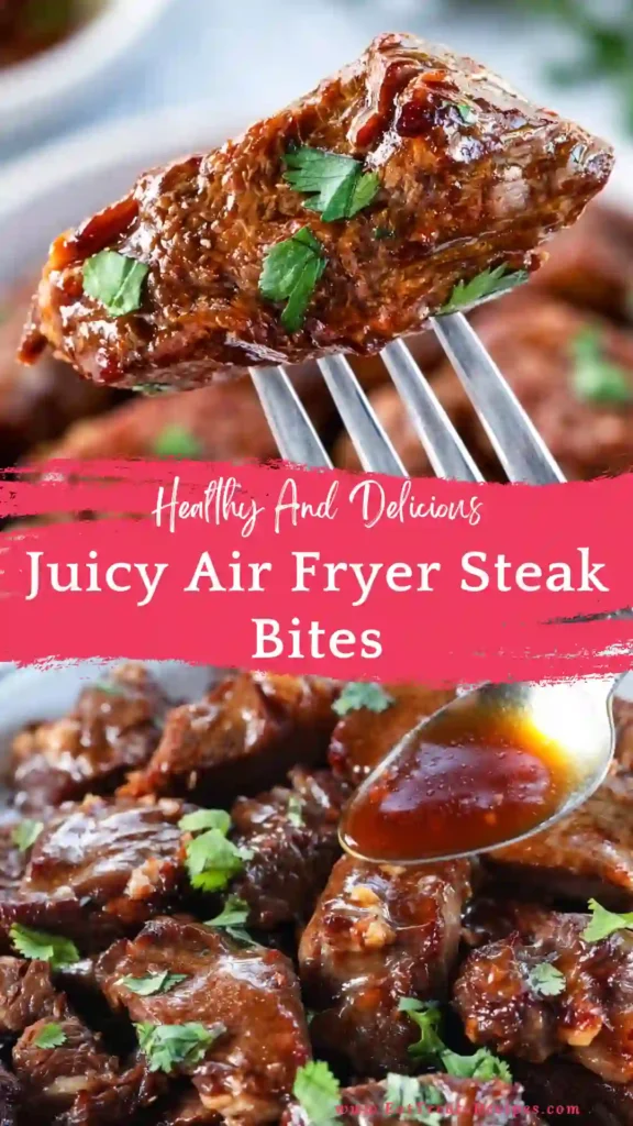 juicy air fryer steak bites crispy outside tender inside