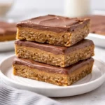 lunch lady peanut butter bars chocolate top thick layers