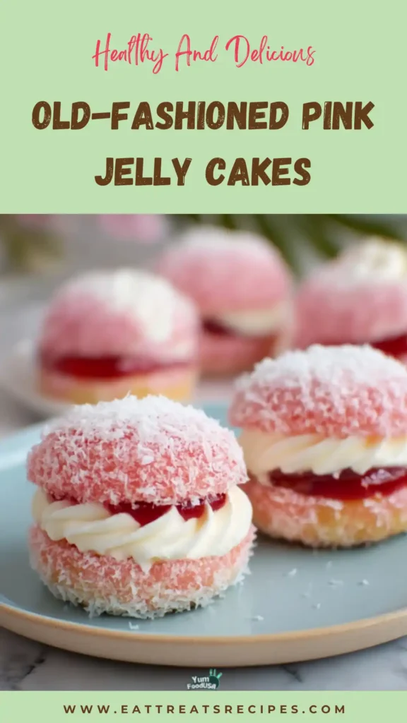 pink jelly cakes served on plate elegant dessert presentation