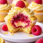 raspberry lemon heaven cupcakes soft fluffy cupcakes with frosting