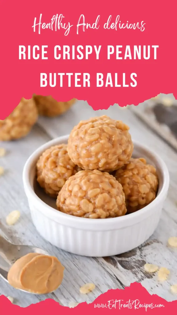 rice crispy peanut butter balls chocolate coated crunchy texture