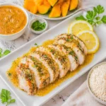 slow cooker turkey tenderloin juicy sliced turkey with herbs