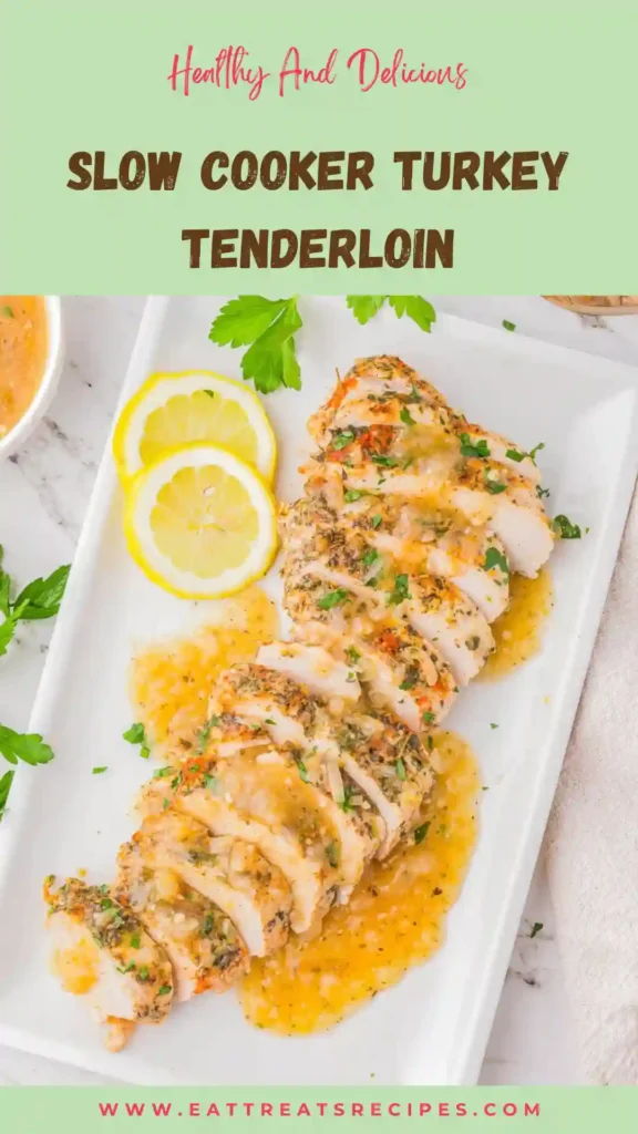 slow cooker turkey tenderloin juicy sliced turkey with herbs