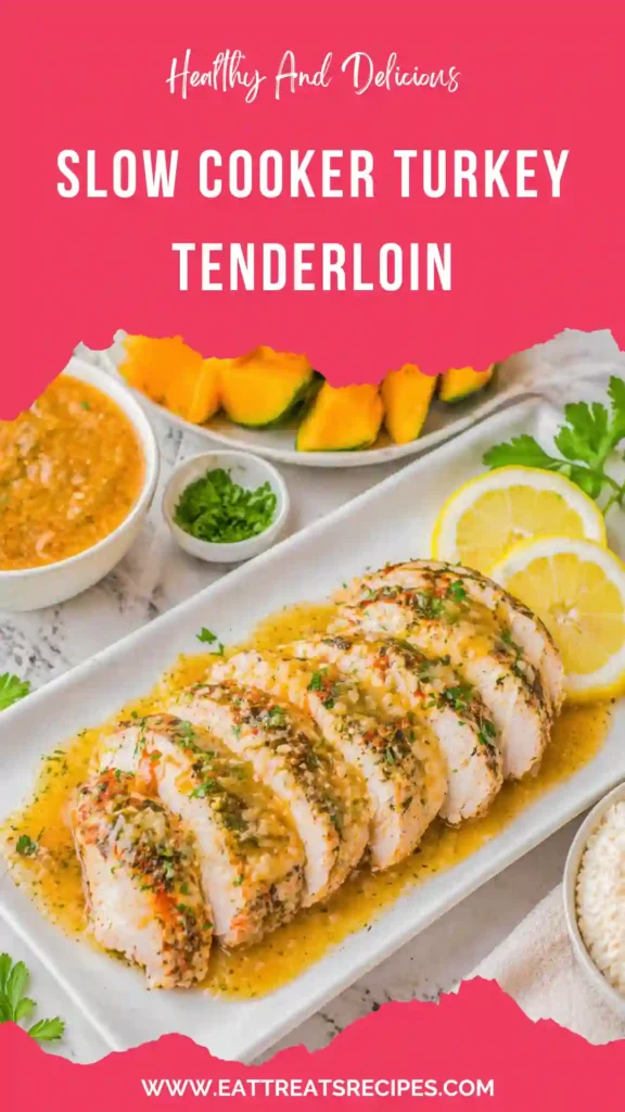slow cooker turkey tenderloin juicy sliced turkey with herbs