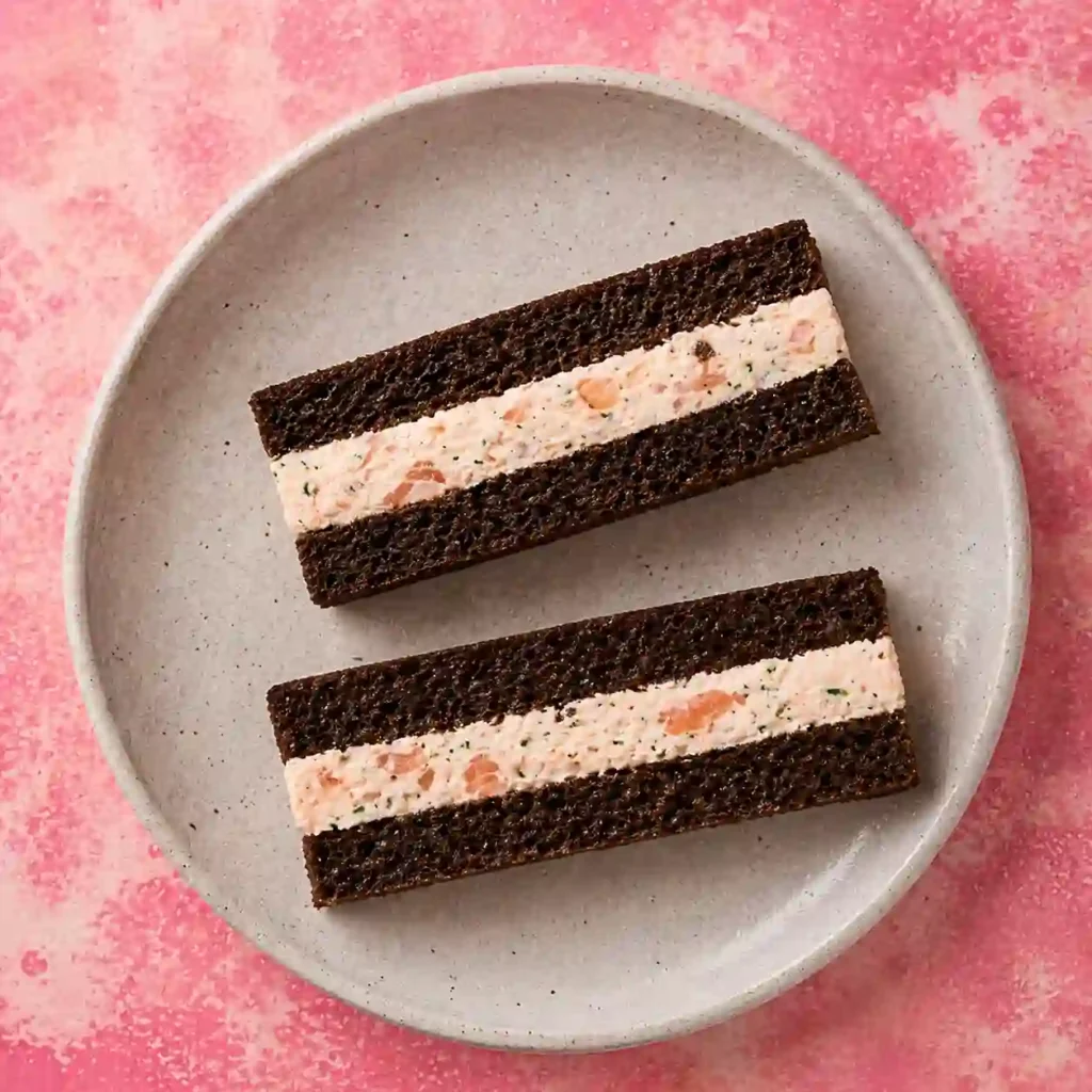 smoked salmon tea sandwiches elegant appetizer platter