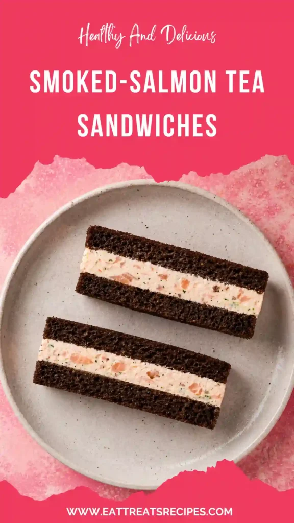 smoked salmon tea sandwiches elegant appetizer platter