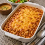 amish cowboy macaroni bake