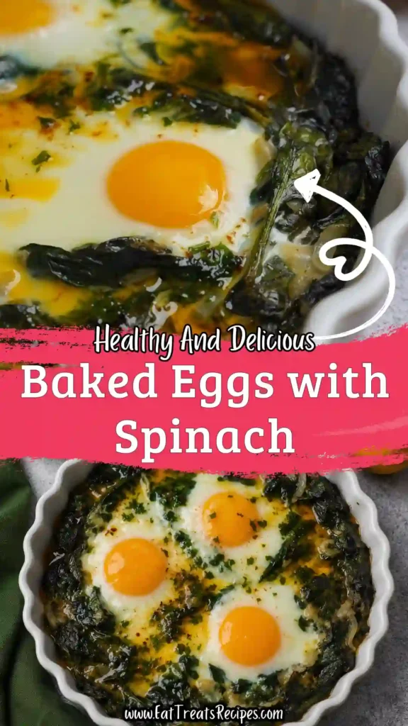 Baked Eggs with Spinach