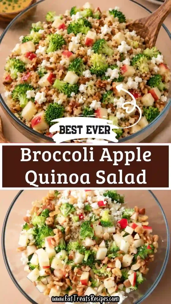 broccoli apple quinoa salad