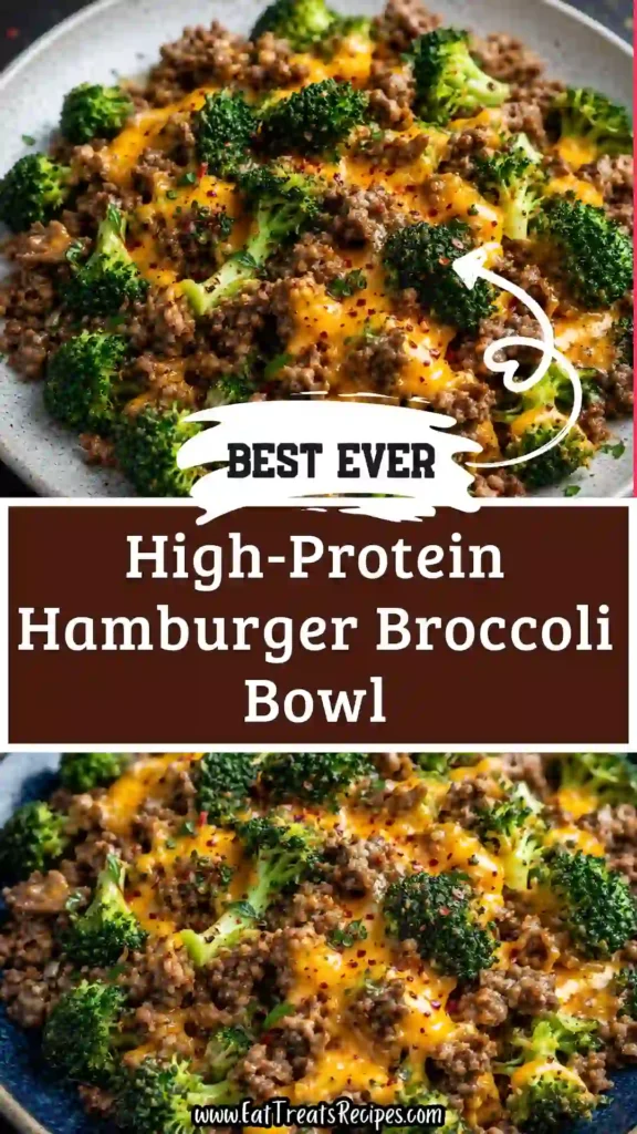 hamburger broccoli skillet bowl