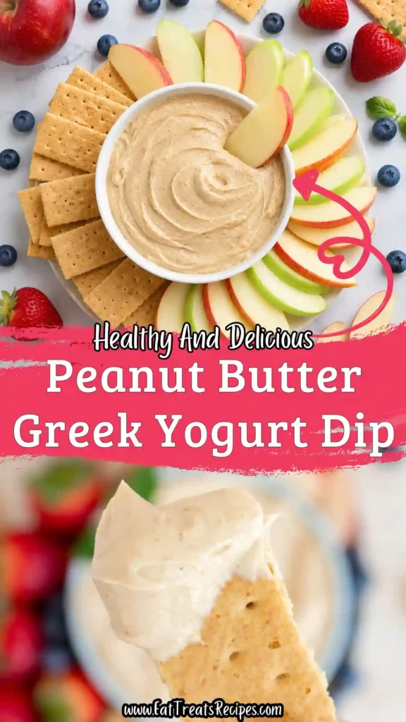 Peanut Butter Greek Yogurt Dip