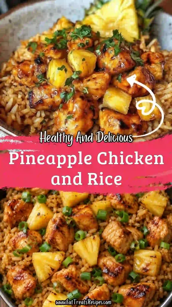 pineapple chicken and rice
