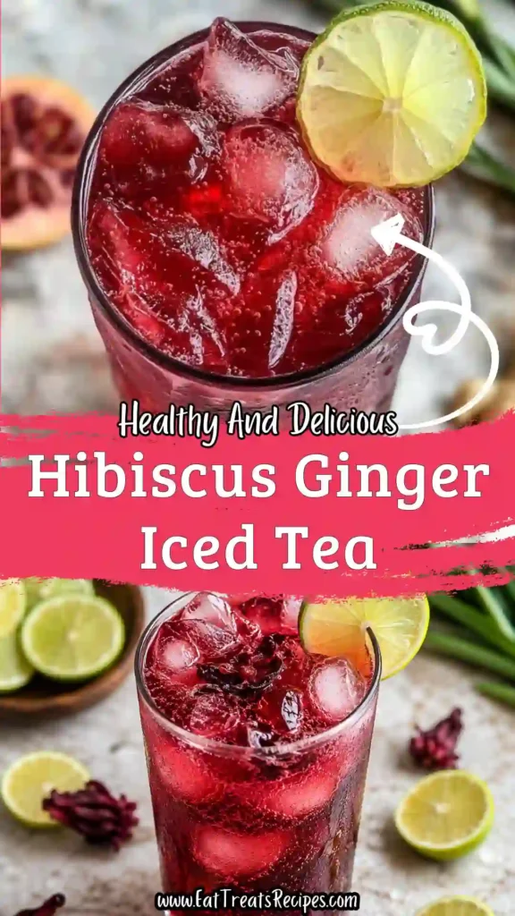 Hibiscus Ginger Iced Tea Recipe