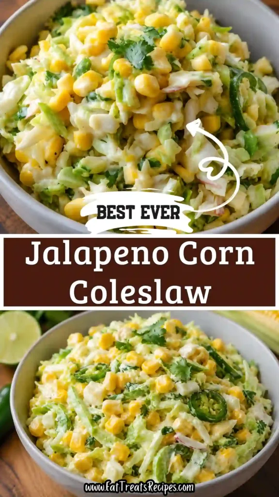 Jalapeno Corn Coleslaw