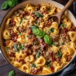 One-Pot Tuscan Ground Beef Pasta