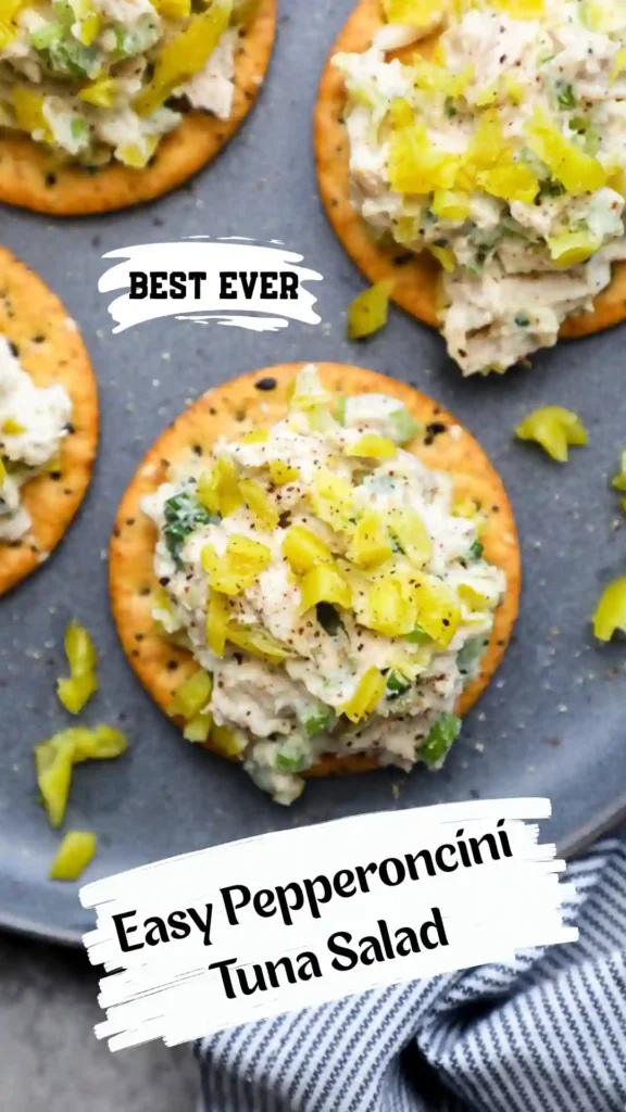 Pepperoncini Tuna Salad meal prep