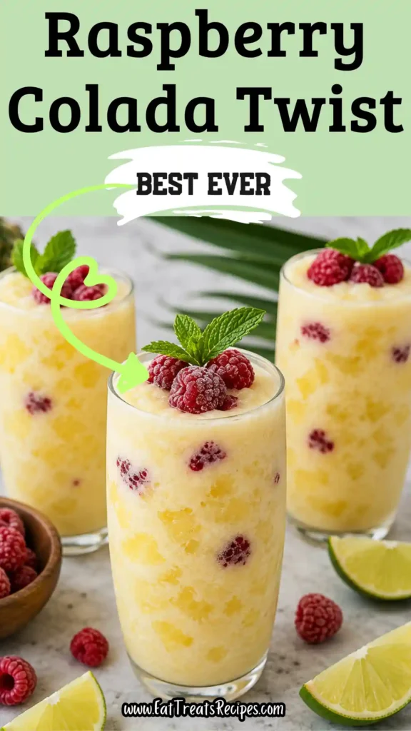 Raspberry Colada Twist Recipe