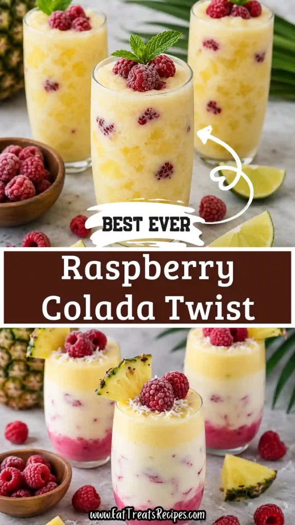 Raspberry Colada Twist Recipe